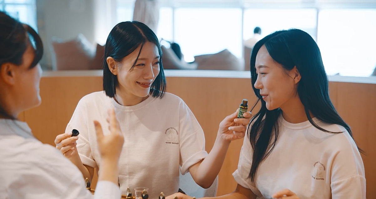 향을 체험하며 마음의 순환을 찾는 웰니스 프로그램
